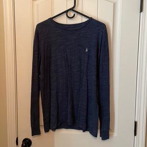 Dark blue long sleeve shirt from Polo by Ralph Lauren. Size large